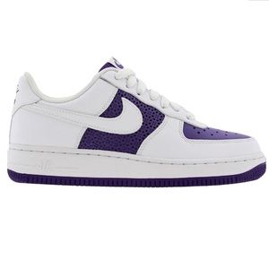 Nike Air Force 1 Purple white Shoes sneakers